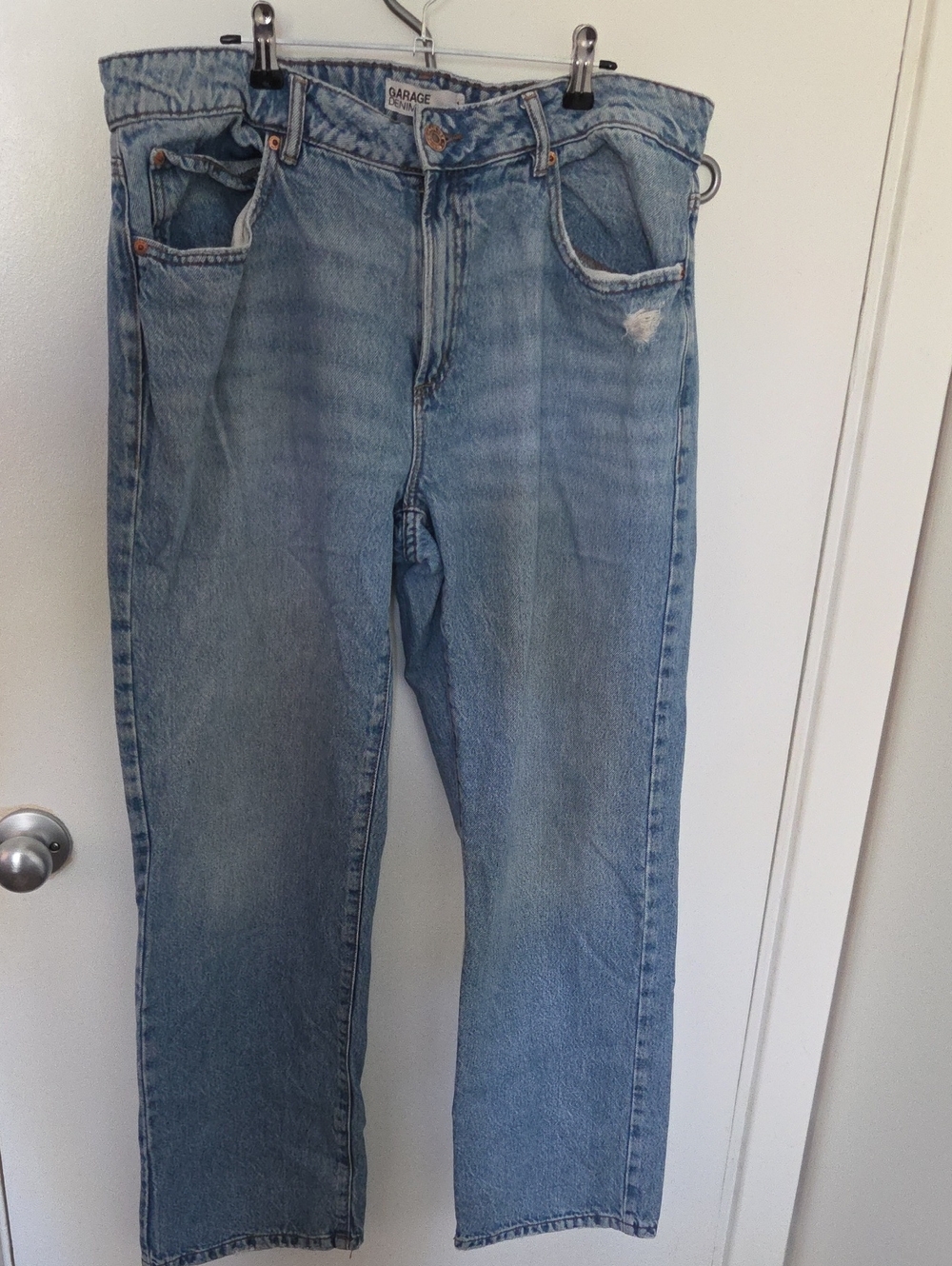 Garage Light Blue Relaxed Jeans